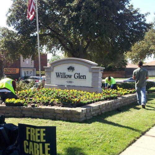 commercial landscaping maintenance fort worth